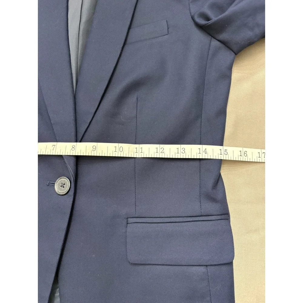 J. Crew Blazer Women's 00 NWOT Navy Single Button Work Office L1296 OfficeClassy